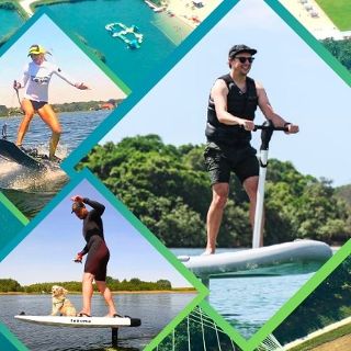 Zdjęcie wydarzenia eFoil „Flite Scooter” i „JetSurf” – demo day w Kopalni Wrocław – Strefie Wakacji