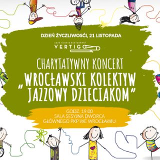 Zdjęcie wydarzenia Wroclaw Jazz Collective to Children: charity concert organised by Vertigo