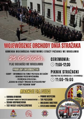Zdjęcie wydarzenia Wojewódzkie Obchody Dnia Strażaka