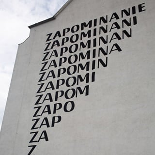 Mural Zapominanie Stanisława Dróżdża