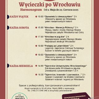 Zdjęcie wydarzenia „Tajemnice, legendy i czarownice“ – niecodzienna wycieczka po Wrocławiu z wejściem na Mostek Pokutnic