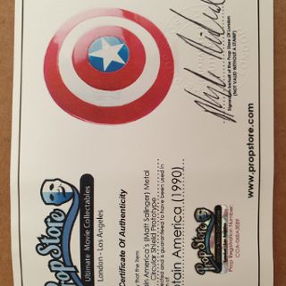 Zdjęcie wydarzenia Der echte erste Schild von Captain America in MovieGate