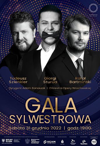 Zdjęcie wydarzenia Gala Sylwestrowa – Koncert Trzech Tenorów