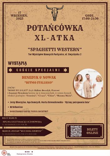 Zdjęcie wydarzenia Potańcówka XL-atka „Spaghetti Western”