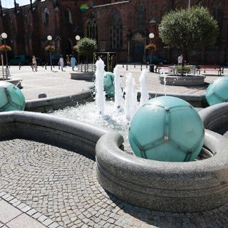 Fußballbrunnen