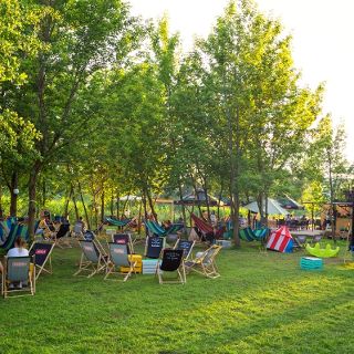 Forma Płynna Beach Bar Plaża miejska Wybrzeże Wyspiańskiego