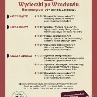 Zdjęcie wydarzenia „Podążaj za latarnikiem” – spacer po Wrocławiu