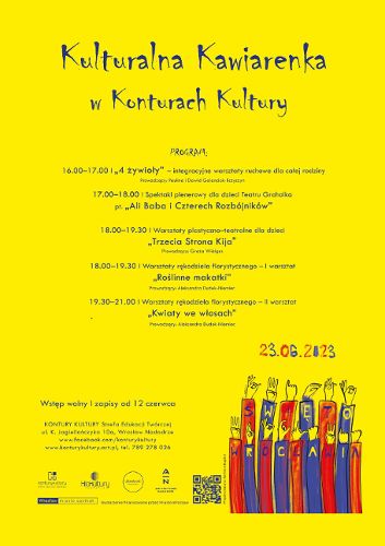 Zdjęcie wydarzenia Święto Wrocławia w Konturach Kultury: Kulturalna Kawiarenka