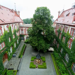 Patio del Instituto Nacional Ossoliński de Wroclaw