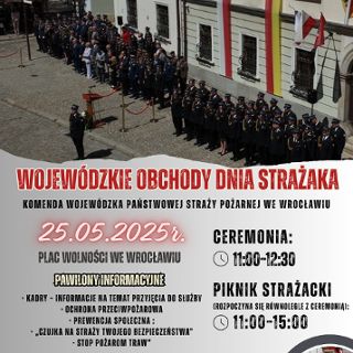 Zdjęcie wydarzenia Wojewódzkie Obchody Dnia Strażaka
