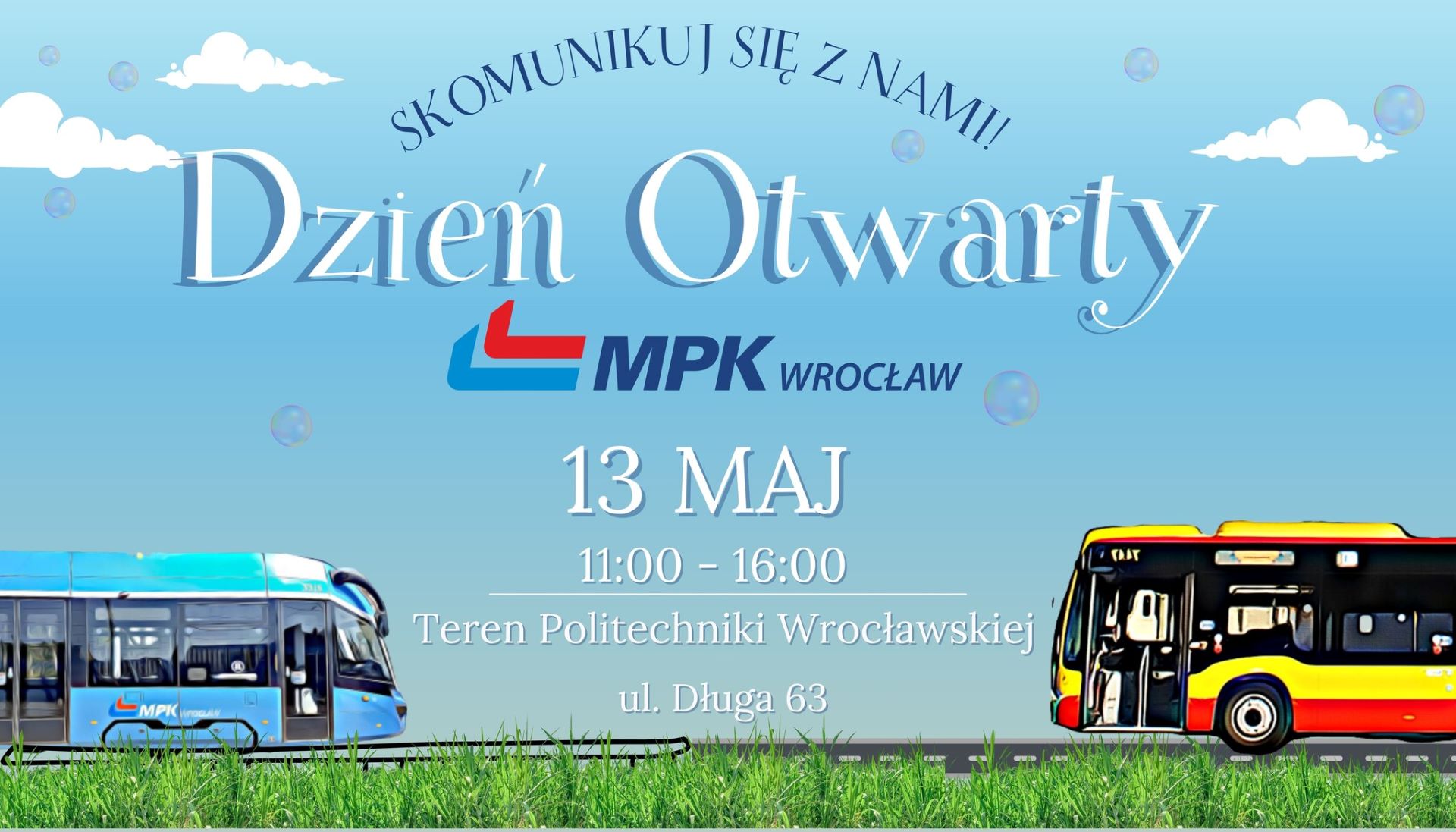 Powiększ obraz: Zaproszenie na Dzień Otwarty MPK.