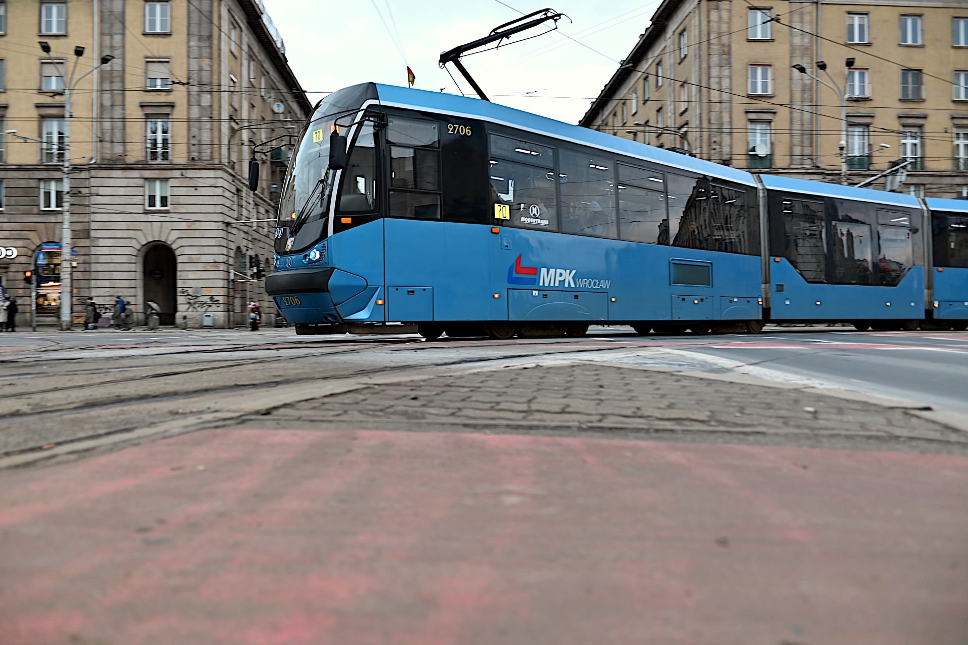 Powiększ obraz: Zmodernizowany przez Modertrans Poznań Protram 205 WrAs.