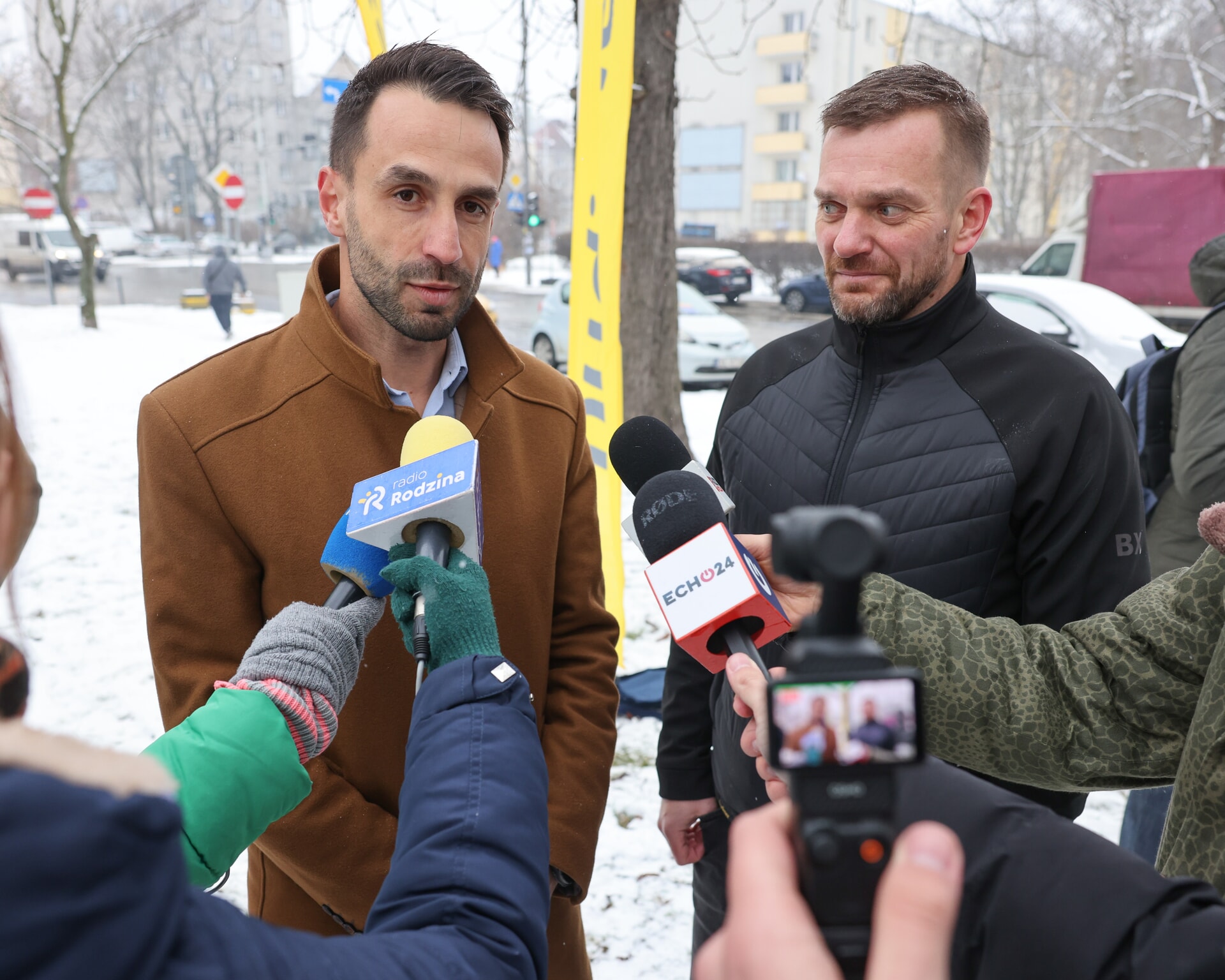 Powiększ obraz: Paweł Wojnarowicz z Budimexu, firmy, która przebuduje Gajowicką