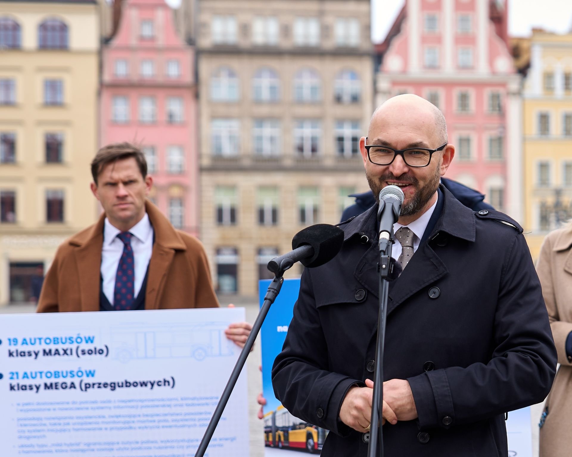 Powiększ obraz: Witold Woźny, prezes MPK Wrocław