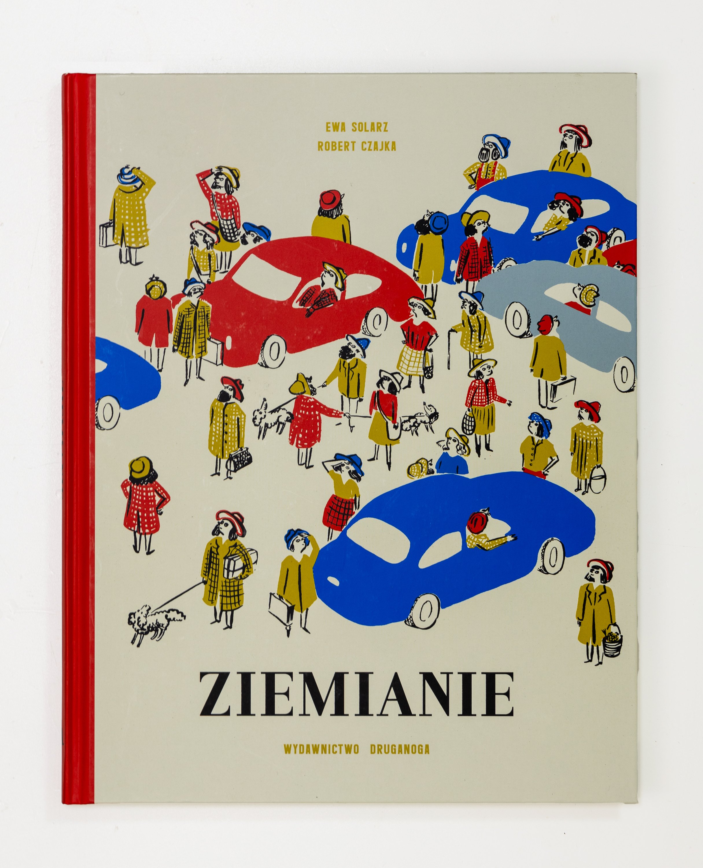 Powiększ obraz: "Ziemianie", tekst: Ewa Solarz, ilustracje: Robert Czajka, Wydawnictwo Druganoga