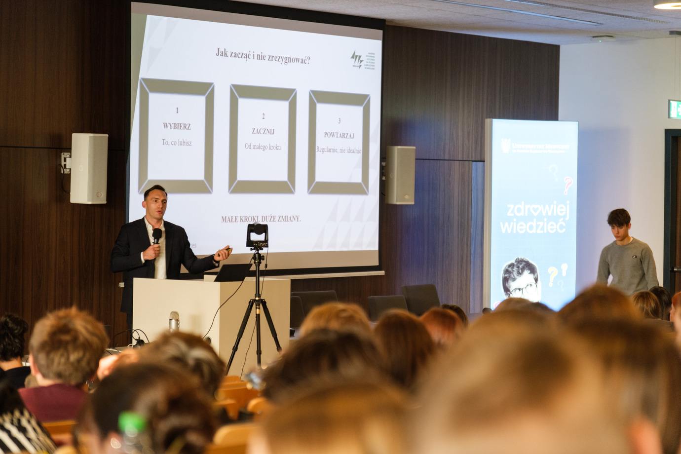 dr Adrian Weber z Akademii Wychowania Fizycznego we Wrocławiu