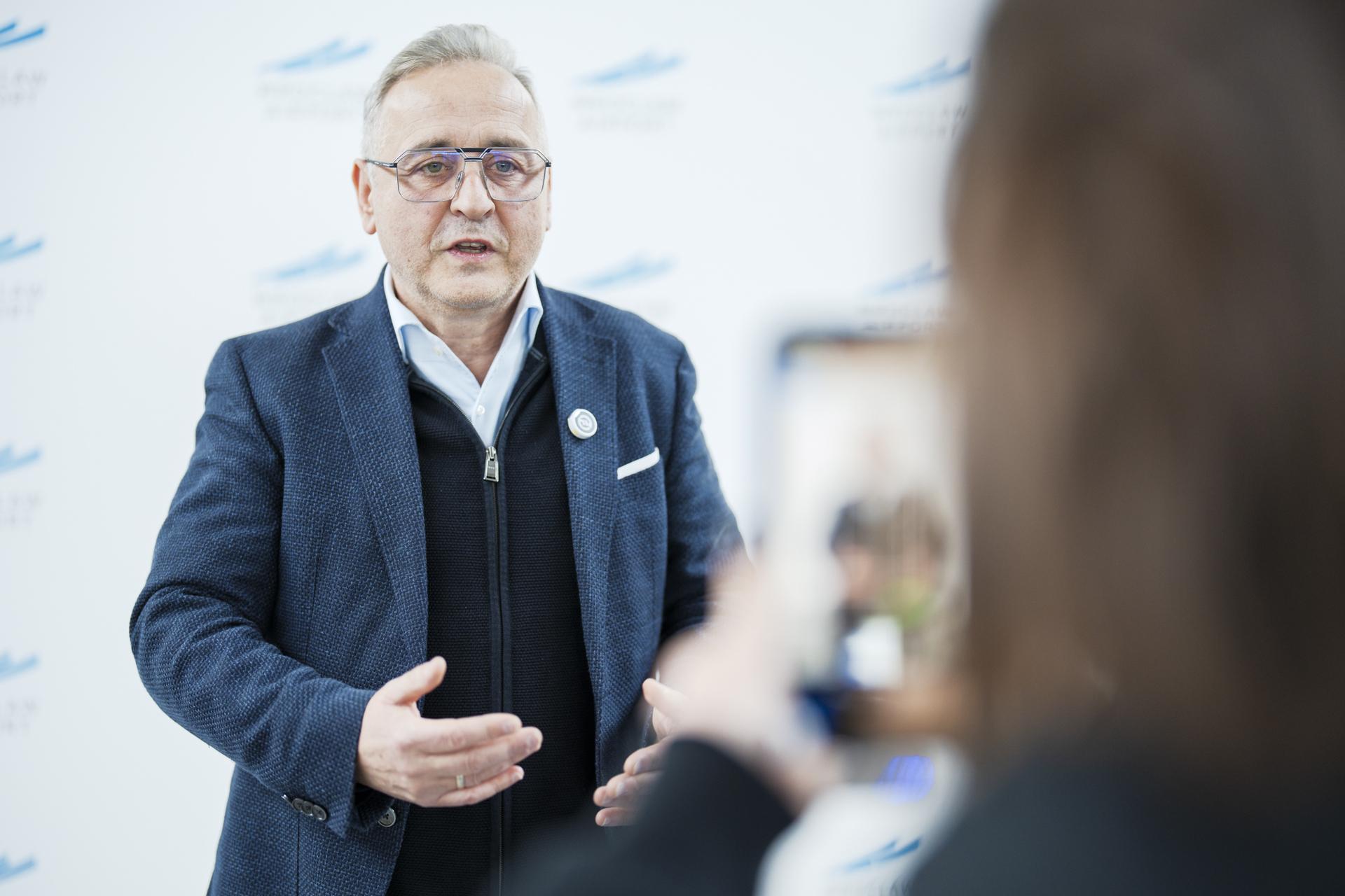 Cezary Pacamaj, wiceprezes Portu Lotniczego Wrocław