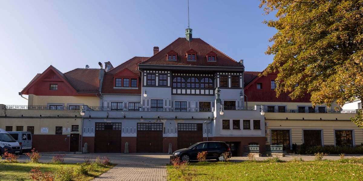Na zdjęciu gmach Studio Na Grobli Instytutu Grotowskiego i siedziba KS AZS Wratislavia we Wrocławiu
