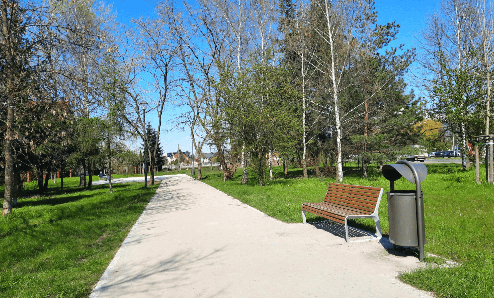 Sieć parków we Wrocławiu – Zawidawie – Park Jedności – etap II