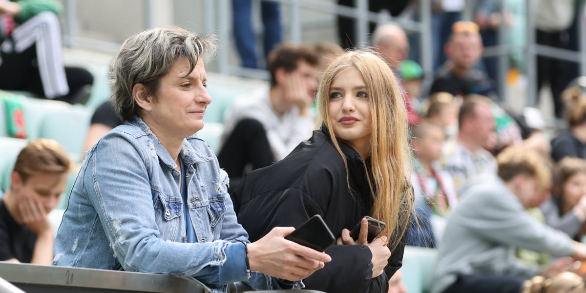 Kibice na meczu Śląska Wrocław z Wisłą Płock na Tarczyński Arenie