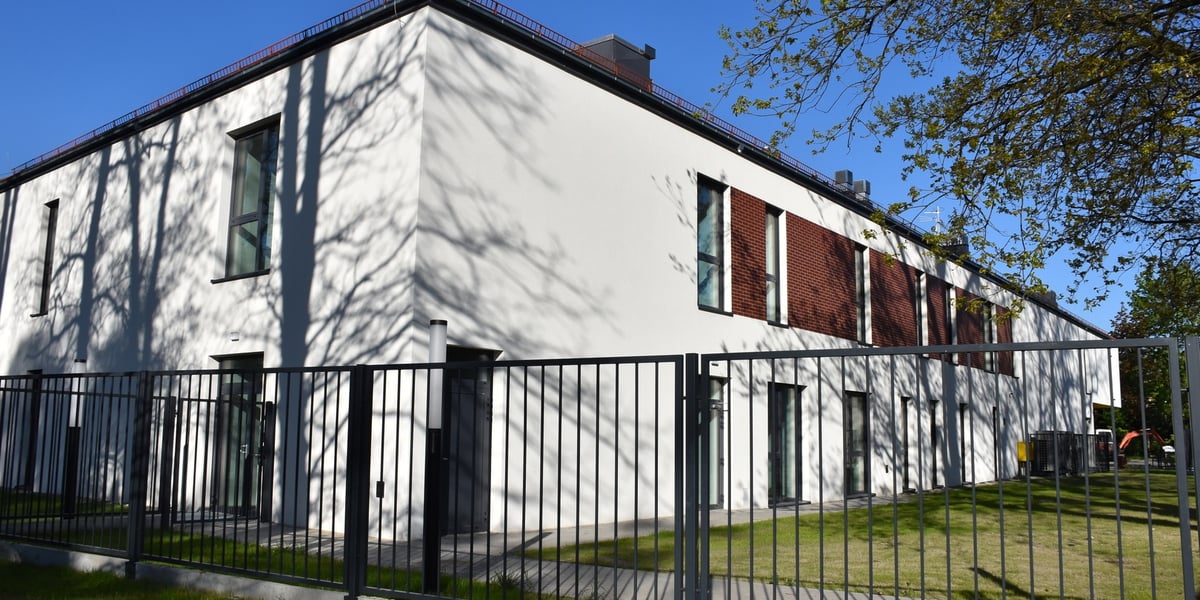 Budynek nowego przedszkola w Bierutowie