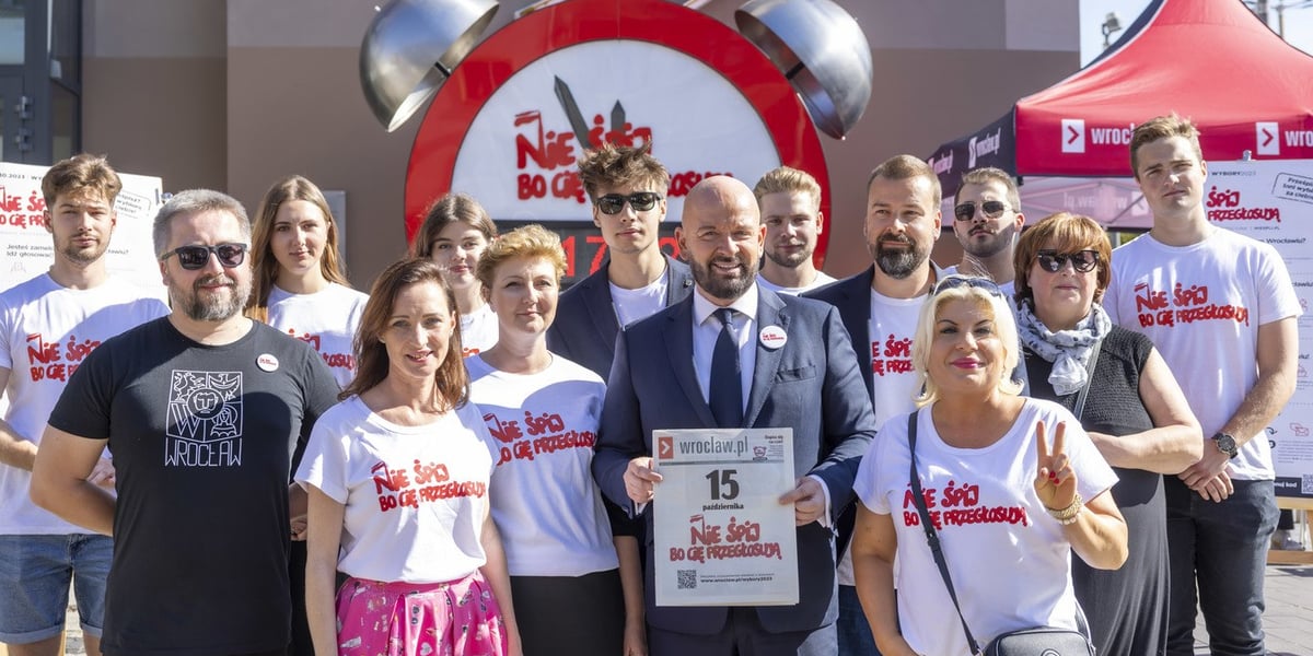 Otwarcie punktu informacyjnego przy ul. Świdnickiej we Wrocławiu