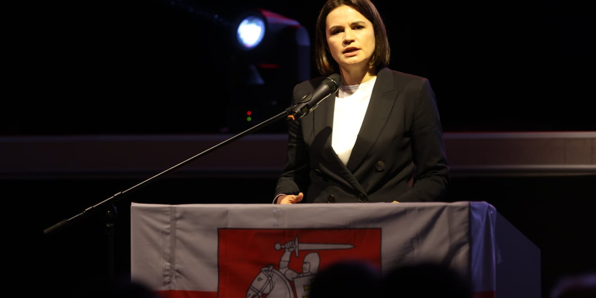 Spotkanie ze Swiatłaną Cichanouską