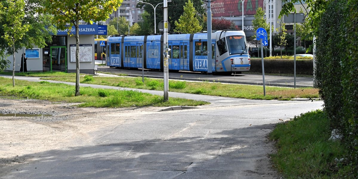 Krańcówka Gaj przy ul. Świeradowskiej w przyszłości zostanie przystankiem na trasie tramwaju do ul. Borowskiej. 