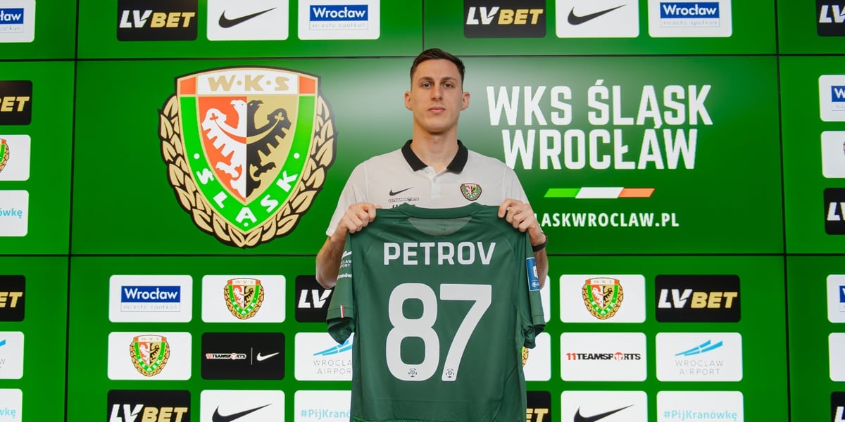 Simeon Petrov nowym piłkarzem Śląska Wrocław