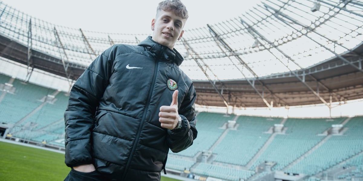 Tommaso Guercio nowym piłkarzem Śląska Wrocław