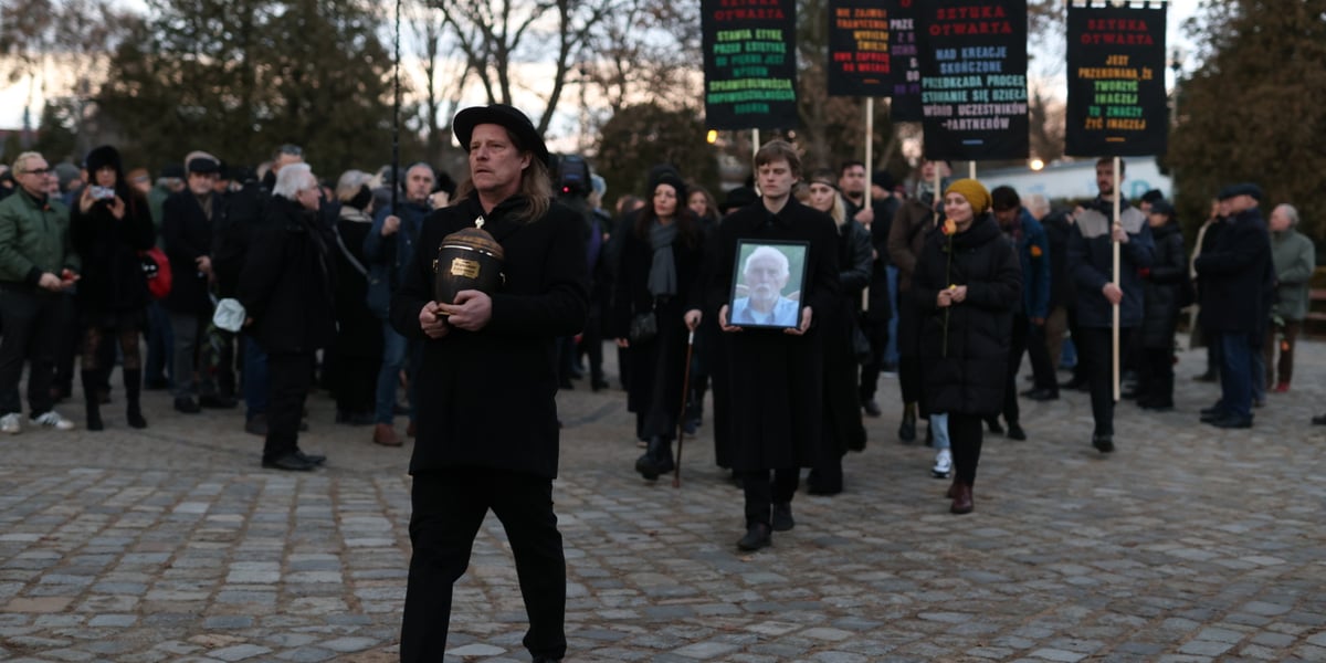 Pogrzeb Bogusława Litwińca, 3 stycznia 2023 r., Cmentarz Grabiszyński