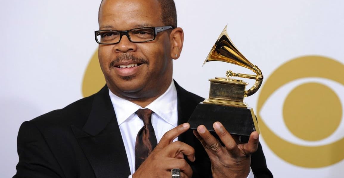 Terence Blanchard ze statuetką Grammy