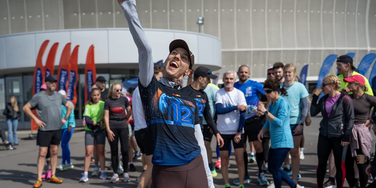 Trening biegowy z Anną Kiełbasińską. Tarczyński Arena, 25.04.2026