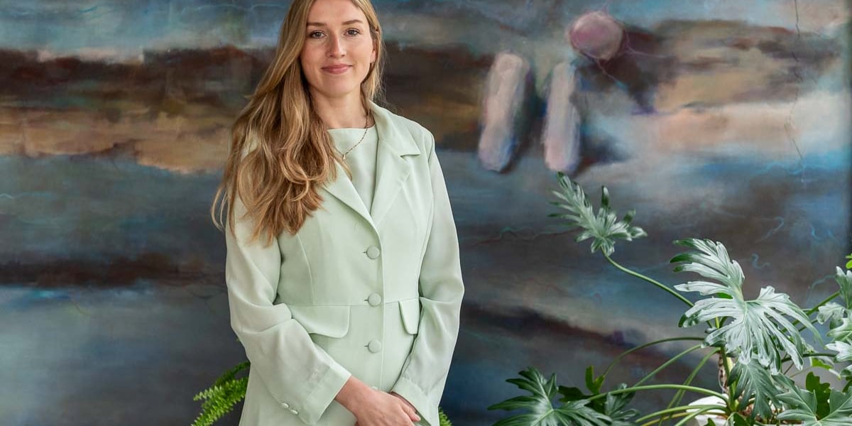 Dr Kamila Maciejewska z Katedry Biochemii i Immunochemii UMW. Na zdjęciu młoda kobieta