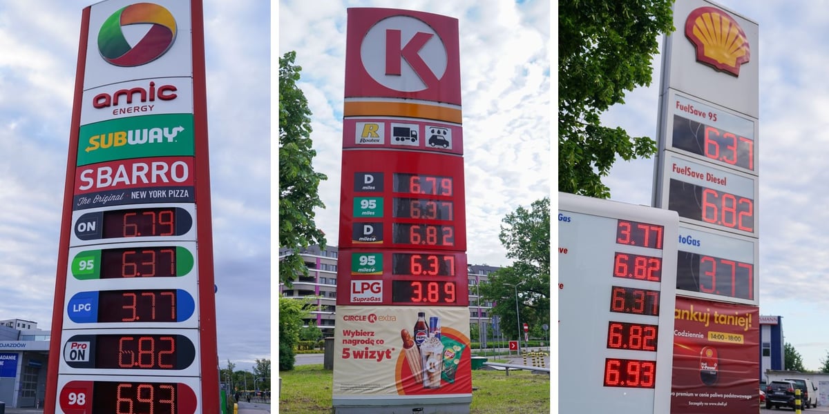 Ceny paliw na stacjach we Wrocławiu, 18.05.2026 r.