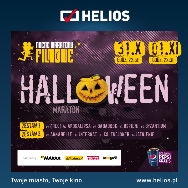 [KONKURS ZAKOŃCZONY] Zaproszenia na Maraton Halloween