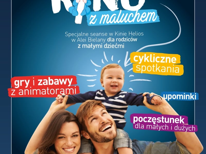 Zaproszenie na seans „Kina z maluchem” do Heliosa Bielany [ZAKOŃCZONY]