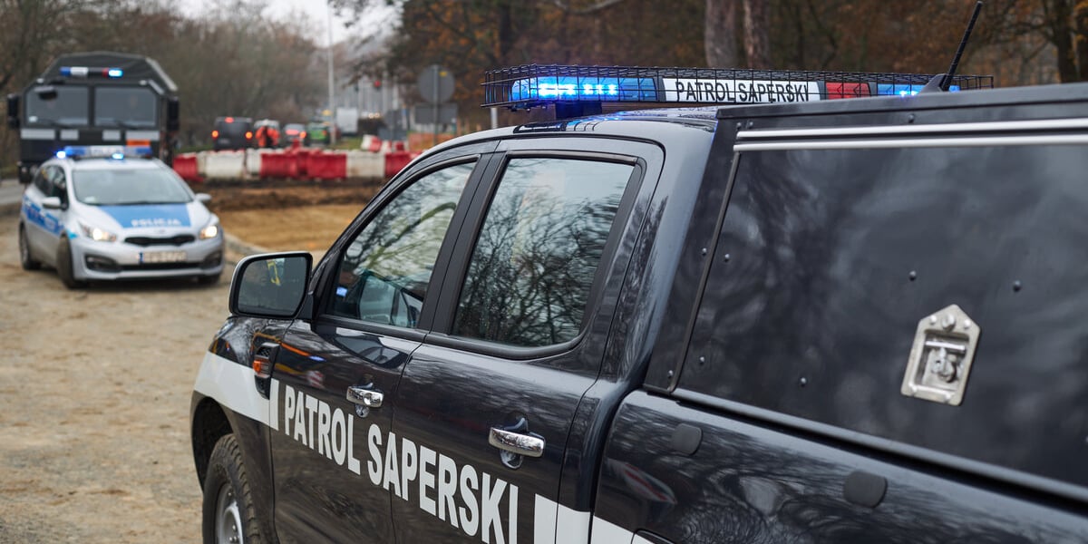 Wóz patrolu saperskiego. Zdjęcie ilustracyjne