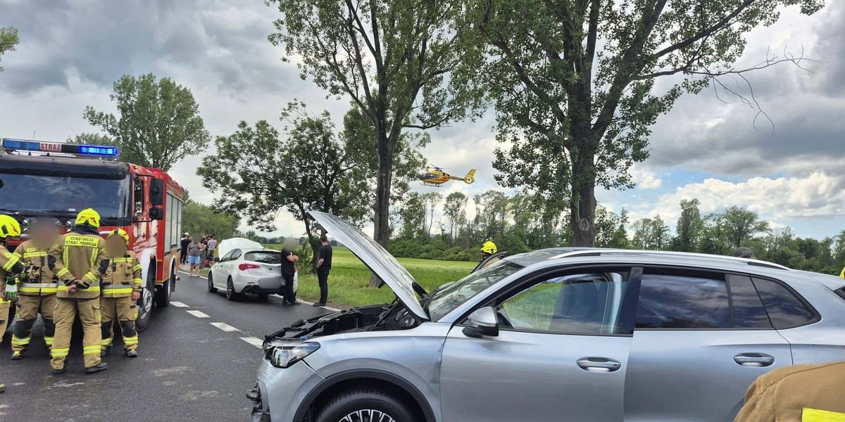 Poważny wypadek na drodze pod Wrocławiem [AKTUALIZACJA]