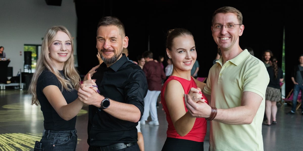 Cztery osoby pozują do zdjęcia na Salsotece | 3 lipca 2026