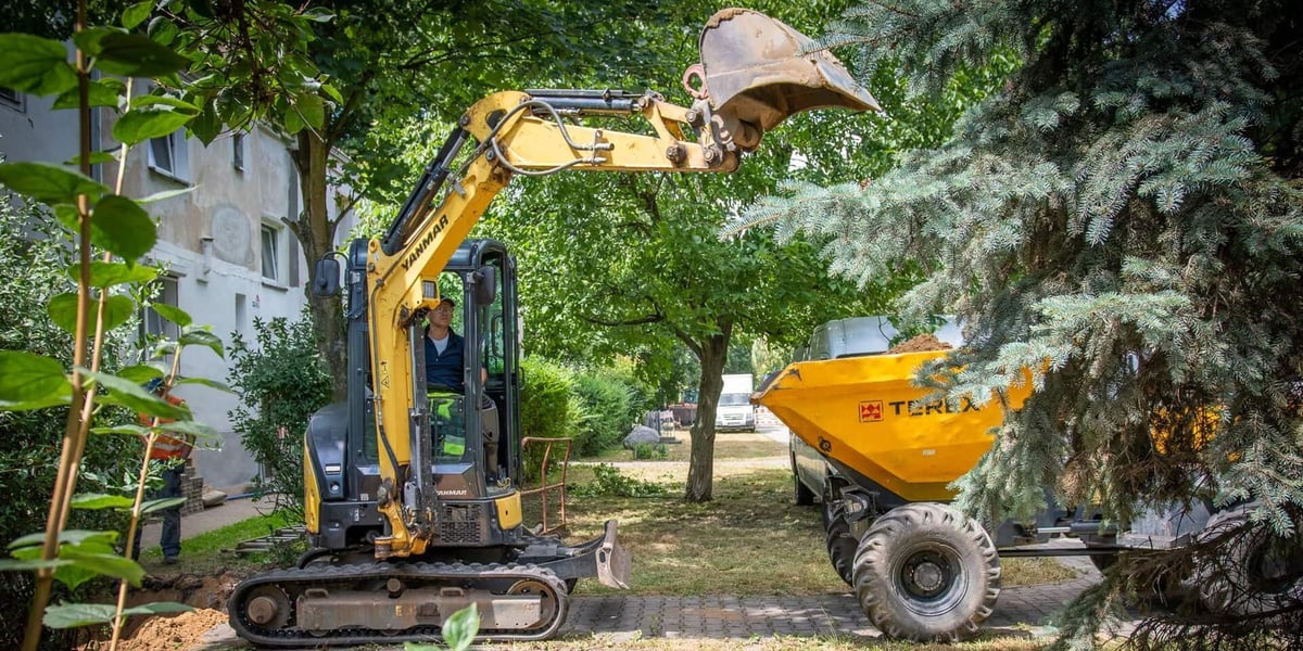 Modernizacja wodociągu na ulicy Mickiewicza 