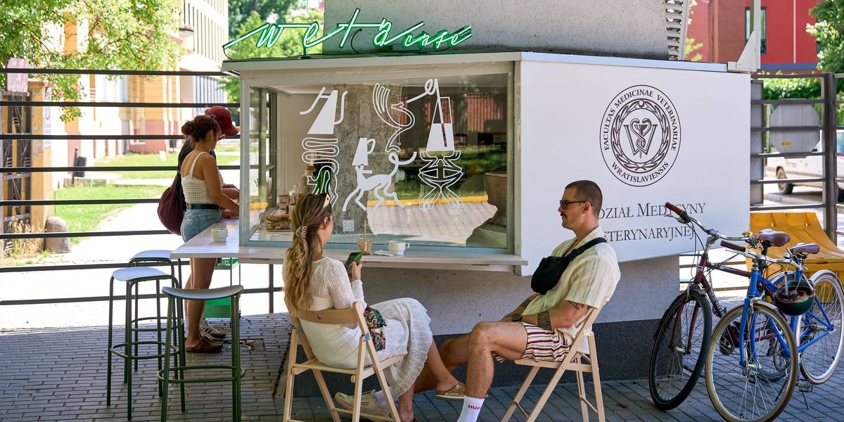 Weta Cafe - nowa kawiarnia na osiedlu plac Grunwaldzki, tuż przy klinikach weterynaryjnych