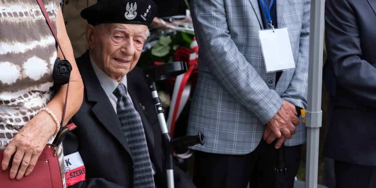 Włodzimierz Ruśkiewicz, pseudonim „Ryś” podczas  dolnośląskie obchody 82. rocznicy Powstania Warszawskiego, Wrocław, 1 sierpnia 2026