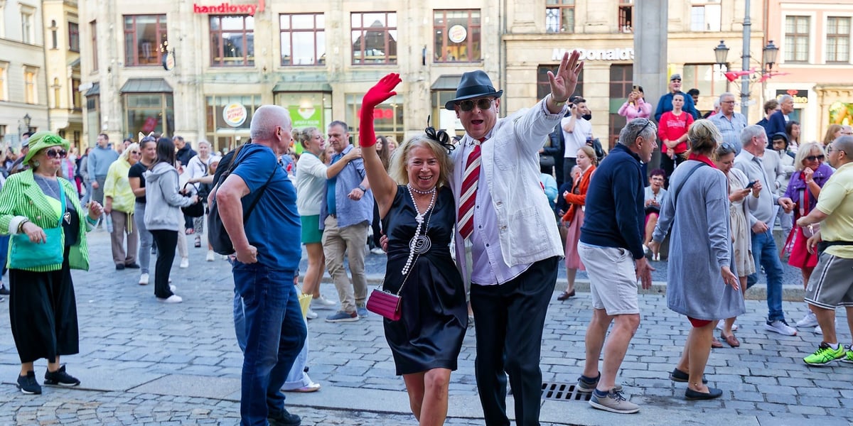 Wrocławska Potańcówka na Rynku w sobotę 22 sierpnia