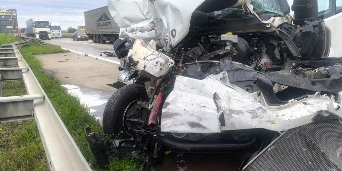 Wypadek na A4 przed węzłem „Pietrzykowice”