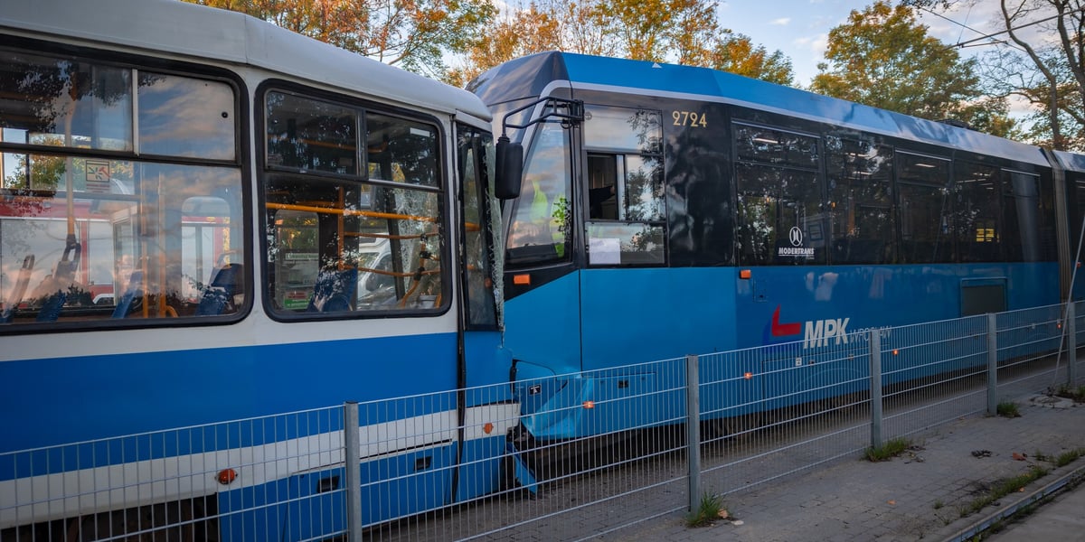 Zderzenie dwóch tramwajów na ul. Kosmonautów - 22 września 2026 r.