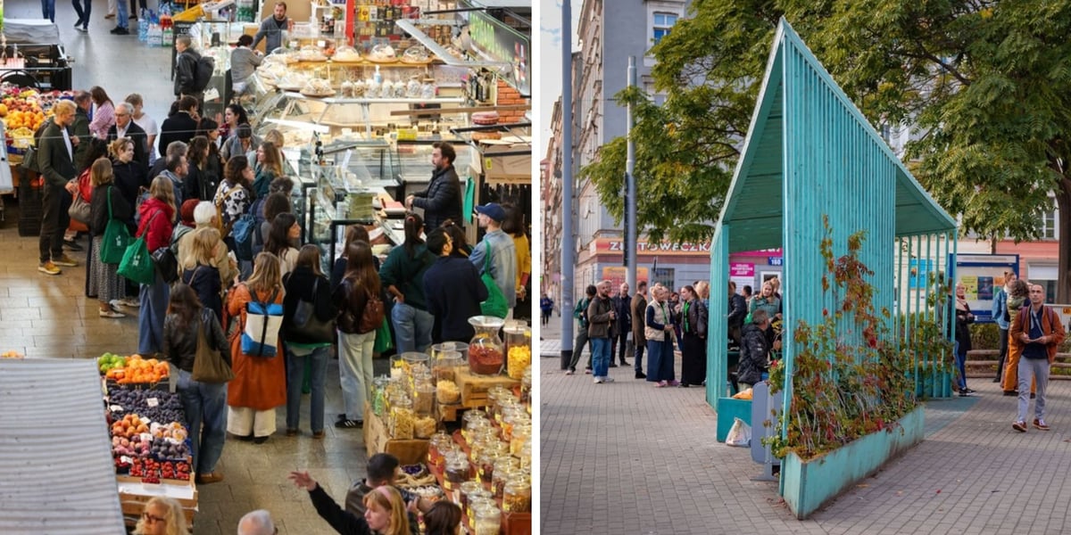 Dzień drugi Placemaking Europe Week w Hali Targowej i na placu Trójkątnym