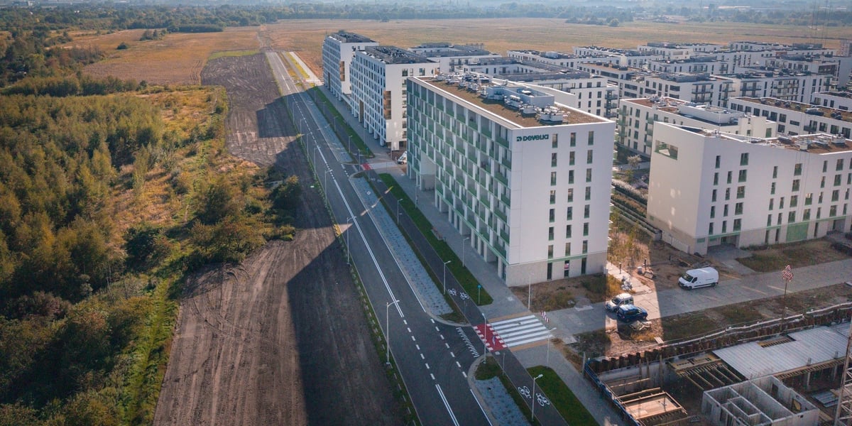 Nowy odcinek Alei Architektów jest już dostępny dla mieszkańców 