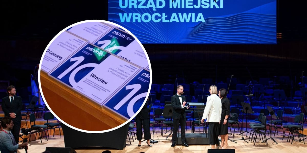 Wyróżnienie Dekady Nowej Mobilności dla Wrocławia 