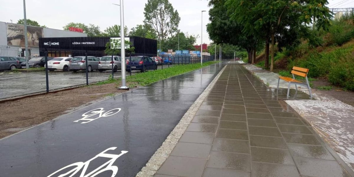 Trasa rowerowa i chodnik są już gotowe